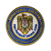 Ecuson brodat MINISTERUL JUSTITIEI